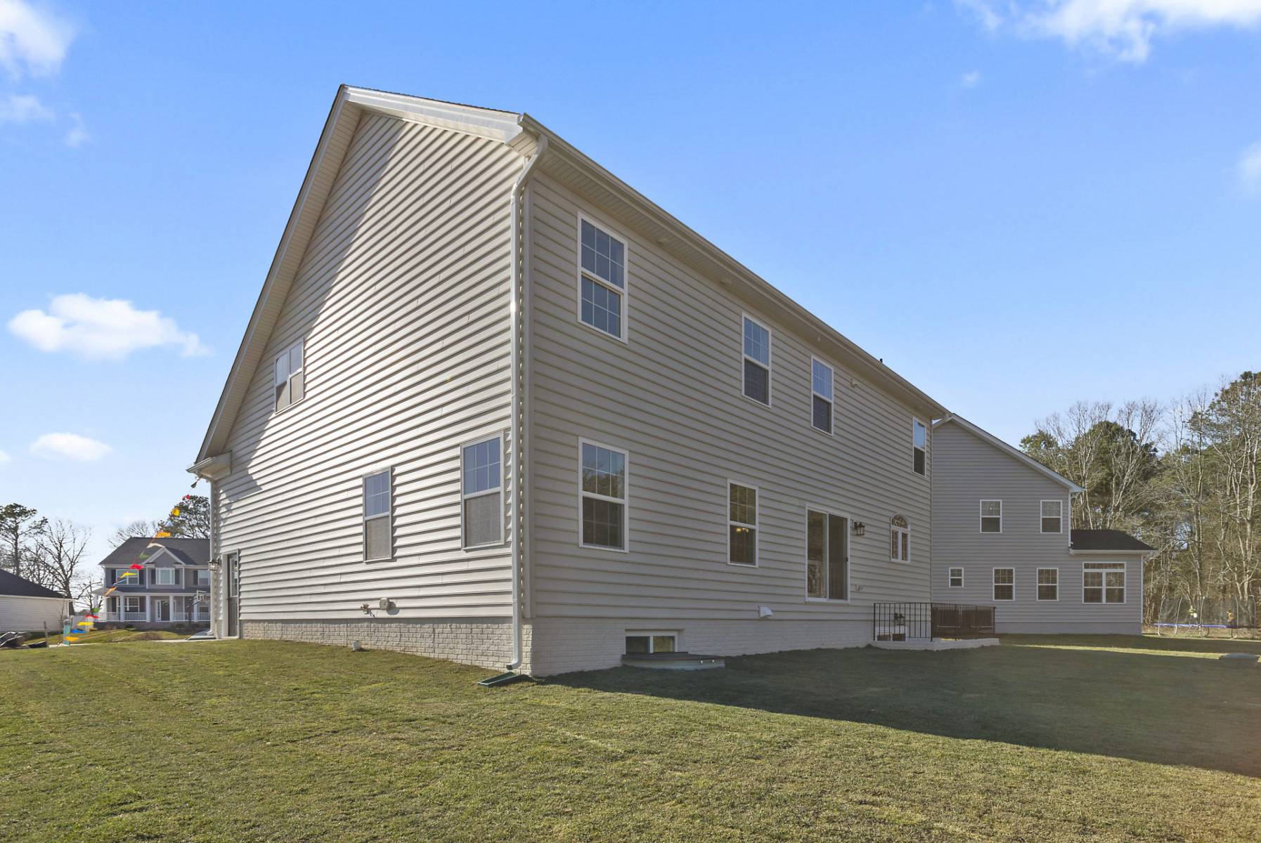 Rear and Side Elevation