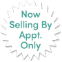 now selling by appointment only